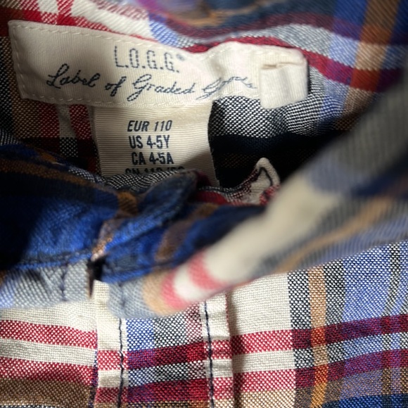 Boys Button Down, Size 4-5 - Picture 4 of 4